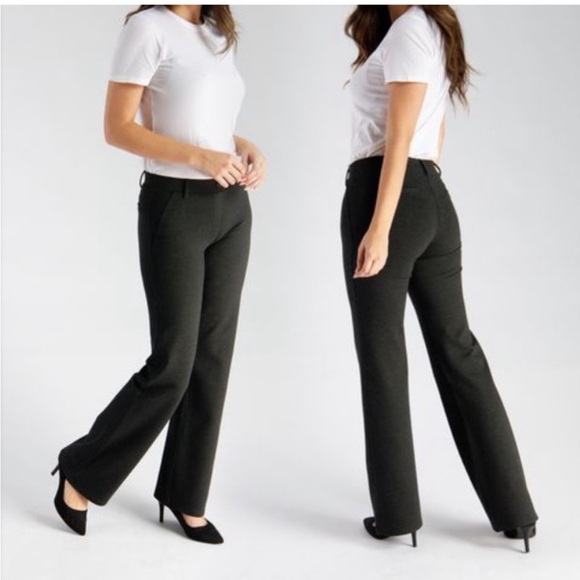 BETABRAND CLASSIC BOOTCUT DRESS YOGA PANTS - Picture 2 of 8